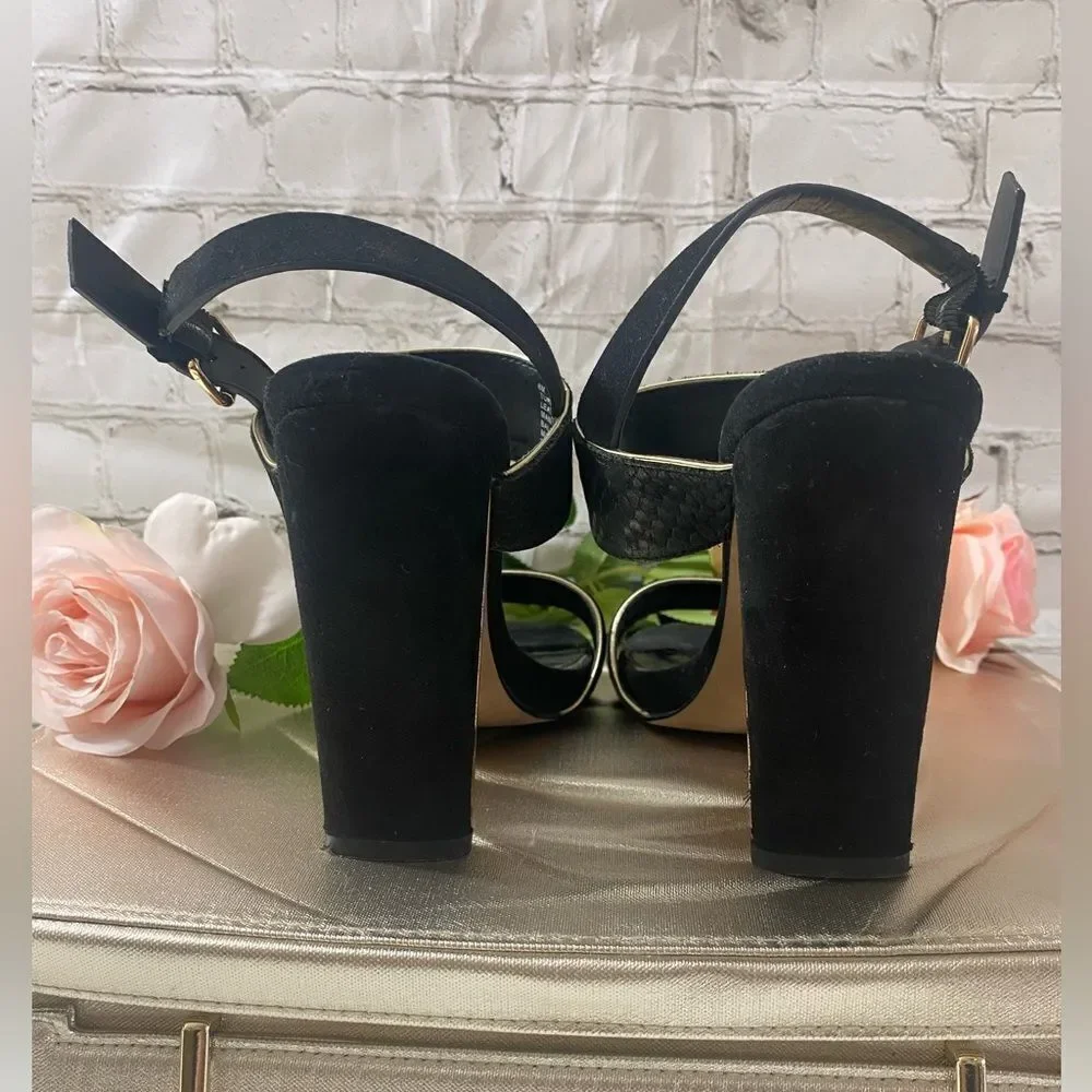Nine West Black Women's Sandals